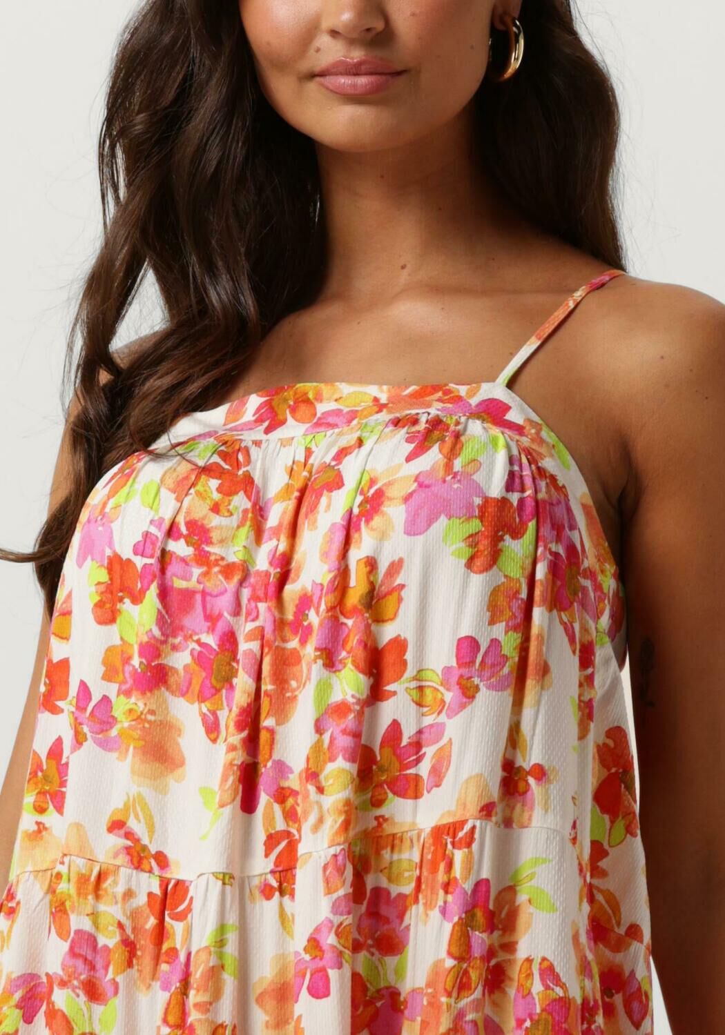 Y.A.S. Dames Jurken Yasflima Strap Ankle Dress Oranje