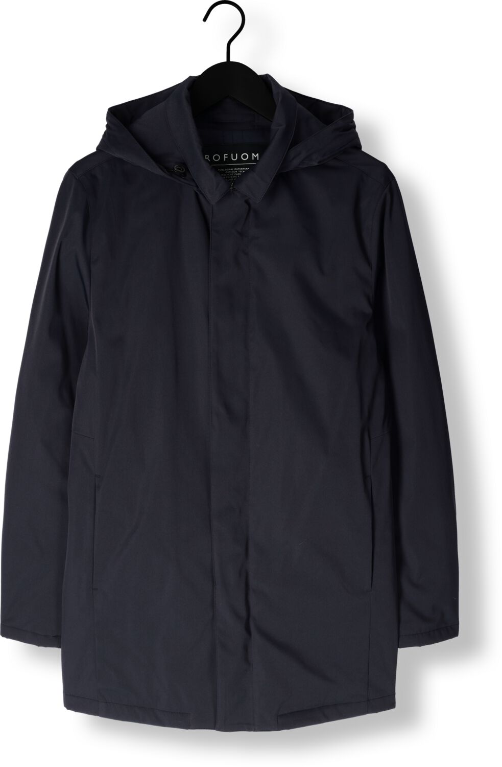 PROFUOMO Heren Jassen Outerw Rainc Mgnt Lng Donkerblauw