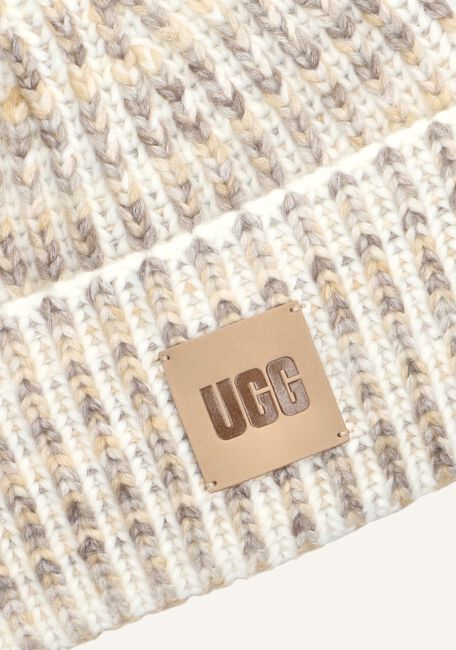 Beige UGG Muts CHUNKY SPACE DYE BEANIE Beige UGG Muts CHUNKY SPACE DYE BEANIE - large