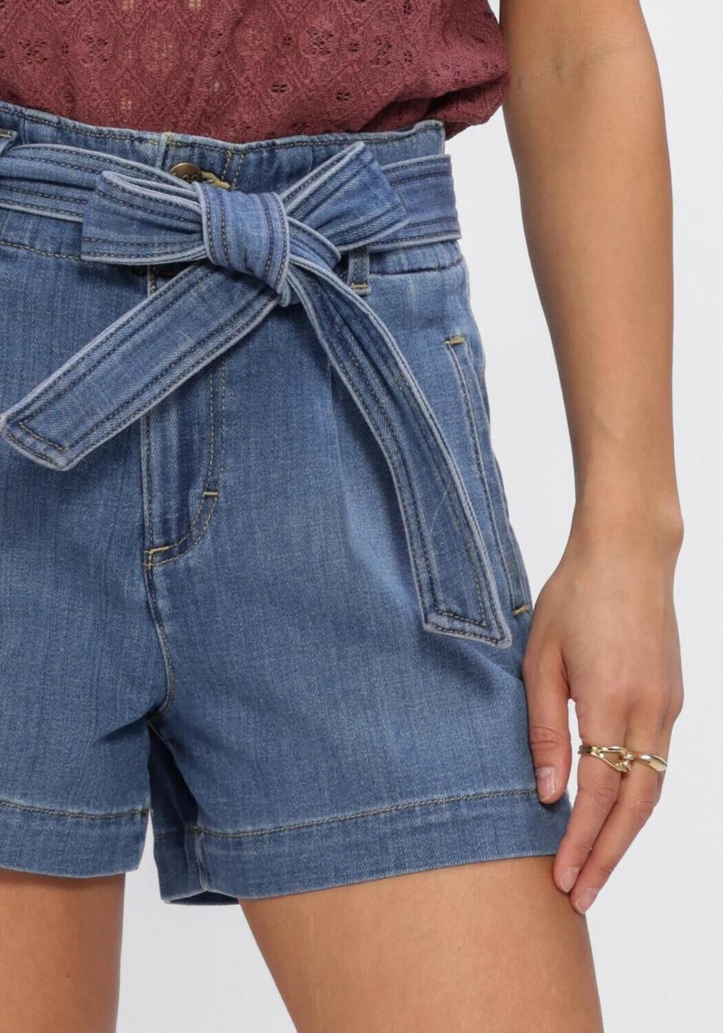 Blauwe LEE Shorts SHORT WITH BOW FULL - large