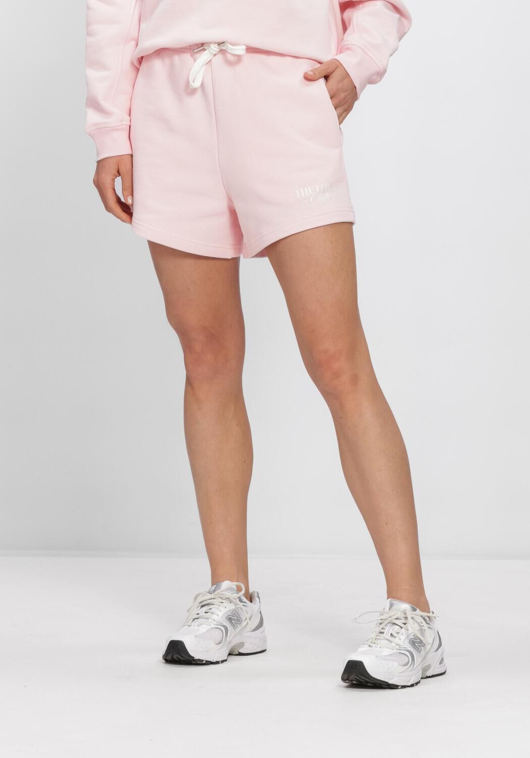 Lichtroze THE LOLA CLUB Broeken RUBY SHORTS - large