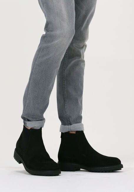 Zwarte MAZZELTOV Chelsea boots 11669 - large