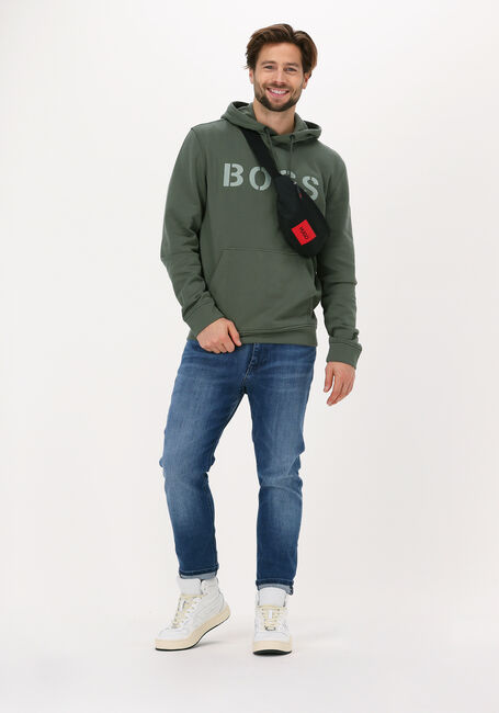 Donkergroene BOSS Sweater WETRY 10230209 - large
