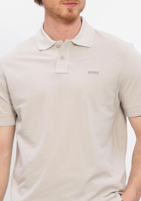 Beige BOSS ORANGE Polo PRIME - large
