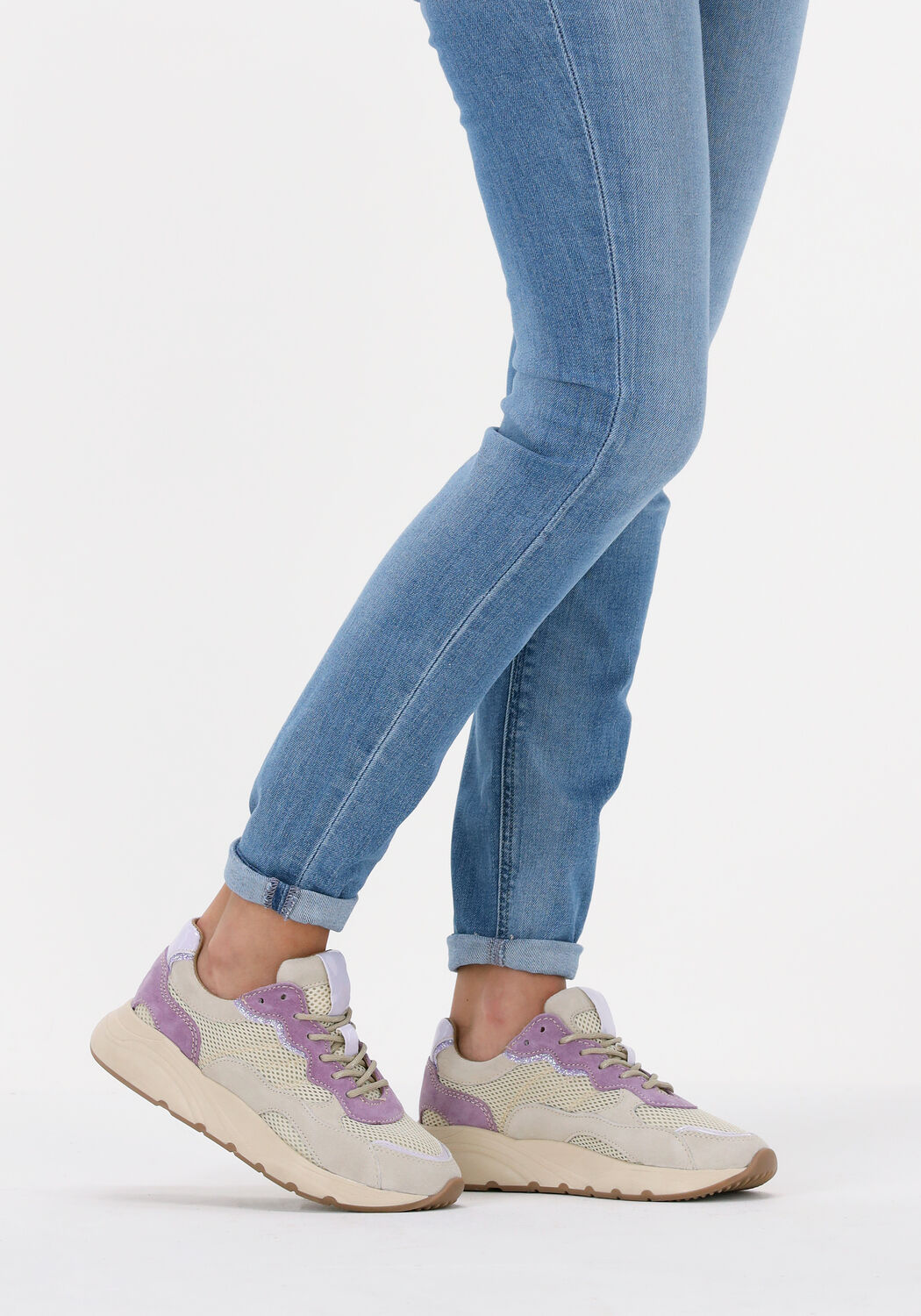 Beige OMODA Lage sneakers CIBEL - large