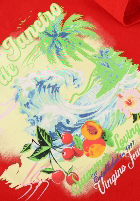 Rode VINGINO T-shirt HENSKE - large