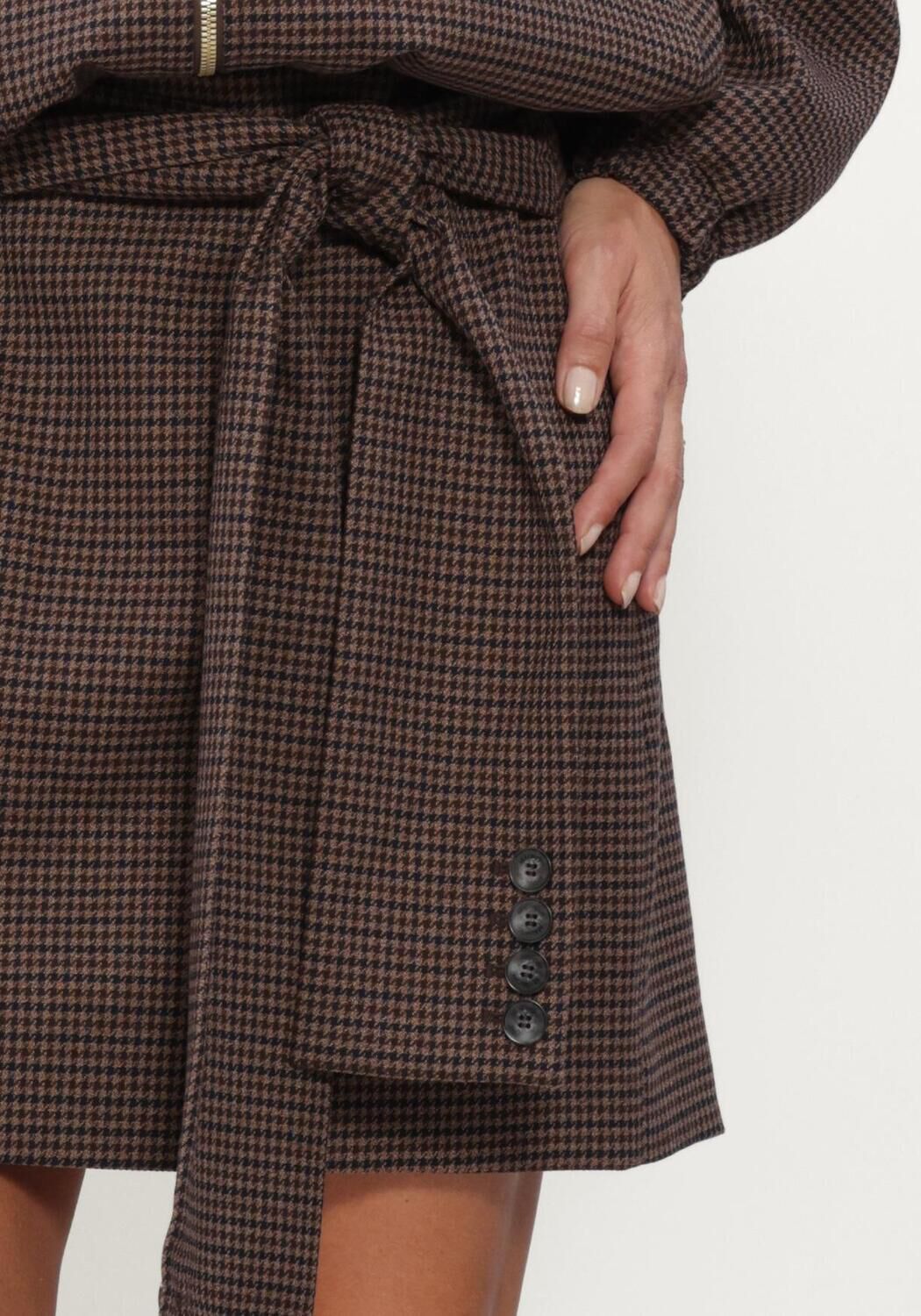 Bruine BEAUMONT Minirok ARIS SKIRT - large