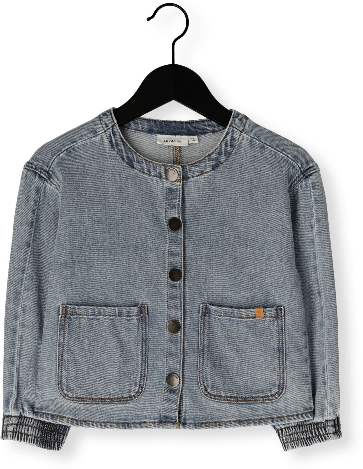 LIL' ATELIER Meisjes Jassen Nmfkarole Ls Dnm Shirt 4016-cj Lil Blauw