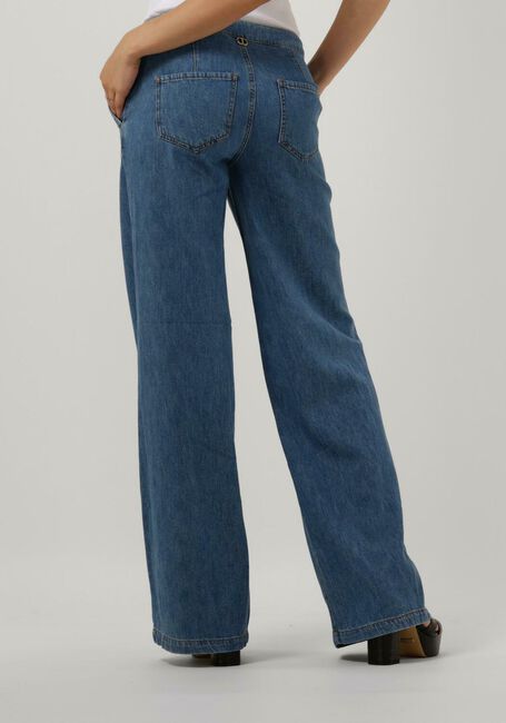 Blauwe TWINSET MILANO Wide jeans 10070822-CPC - large