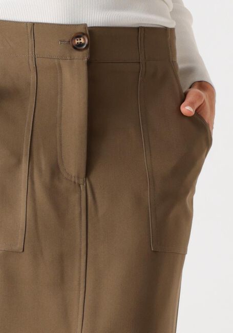 Bruine Y.A.S. Maxirok YASCAPPA HW ANKLE SKIRT - large