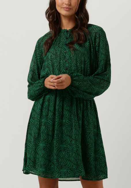 Groene CIRCLE OF TRUST Mini jurk HOLLY DRESS - large