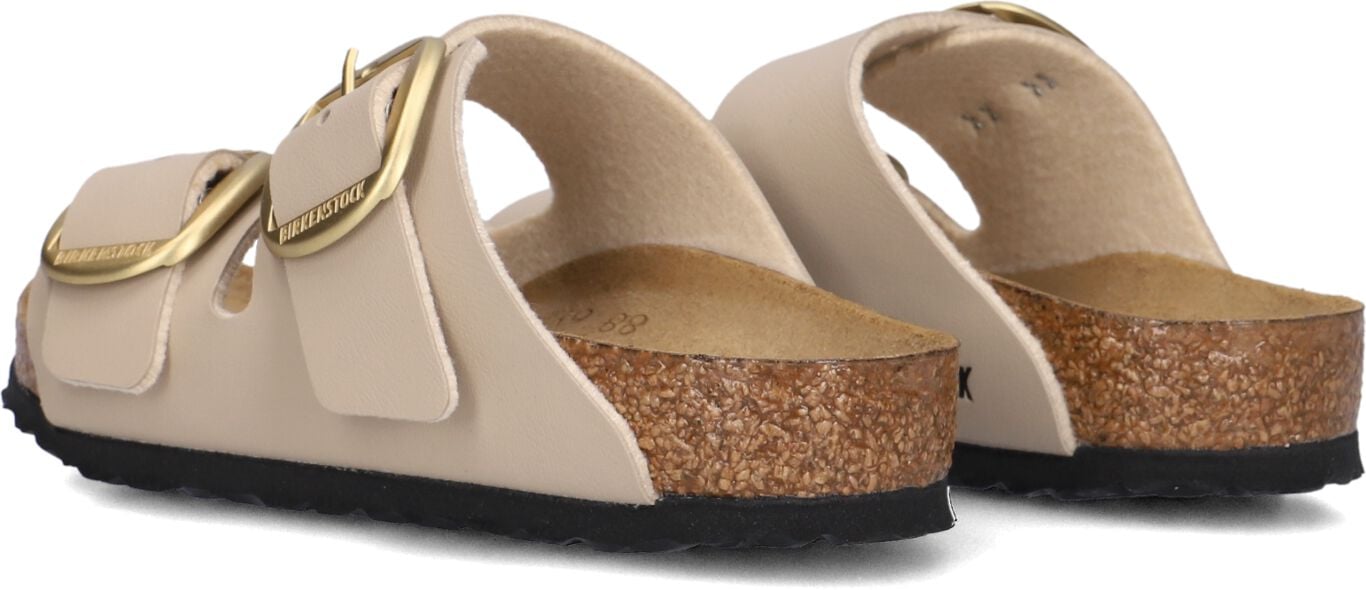 BIRKENSTOCK Beige Slippers Arizona Big Buckle