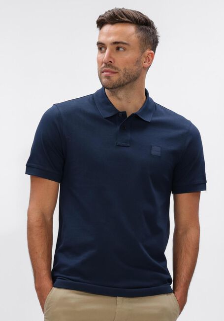 Donkerblauwe BOSS ORANGE Polo PASSENGER - large
