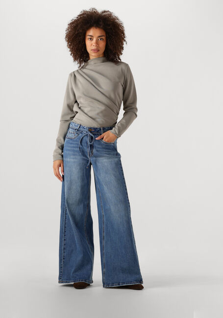 Blauwe MY ESSENTIAL WARDROBE Wide jeans MWKARO 144 MID X-WIDE - large