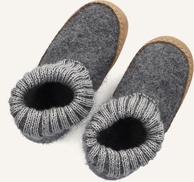Grijze BERGSTEIN Pantoffels COZY LUX Grijze BERGSTEIN Pantoffels COZY LUX - large