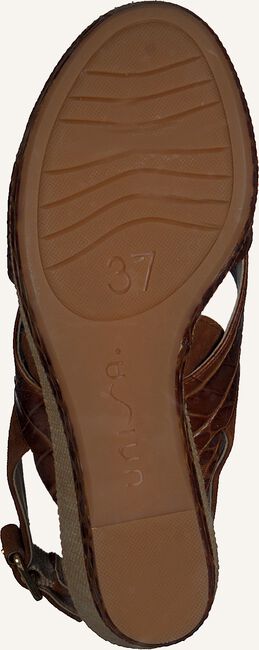 Bruine UNISA Platte sandalen MIGUEL Bruine UNISA Platte sandalen MIGUEL - large