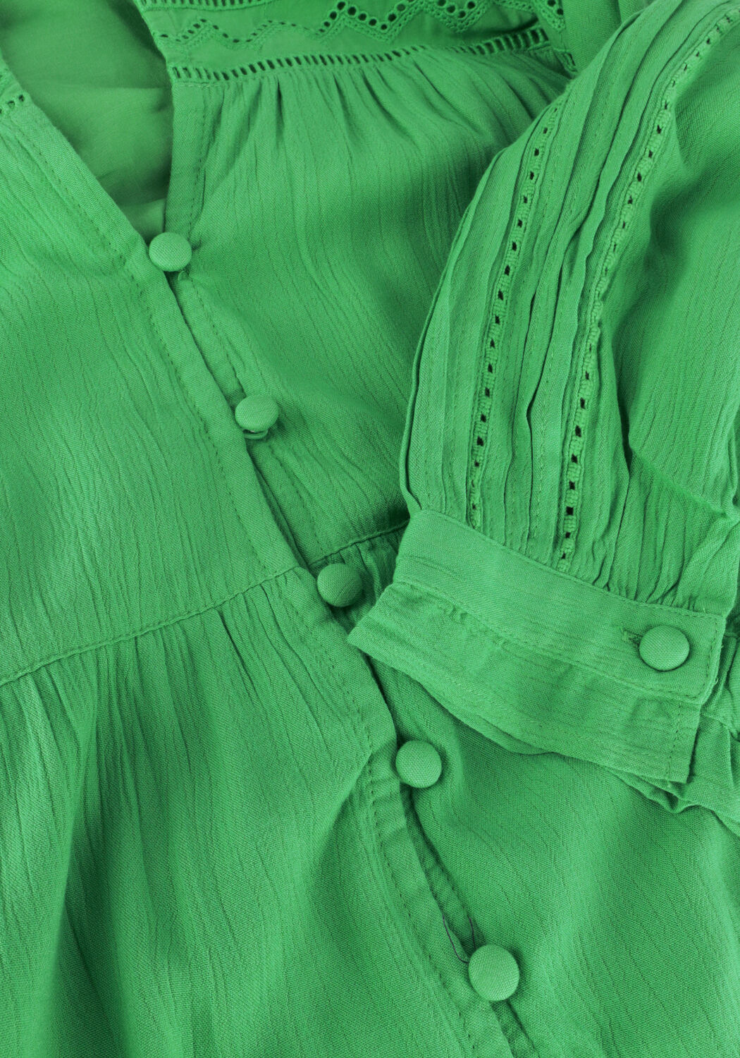 Groene FABIENNE CHAPOT Maxi jurk KIRA DRESS 114 - large