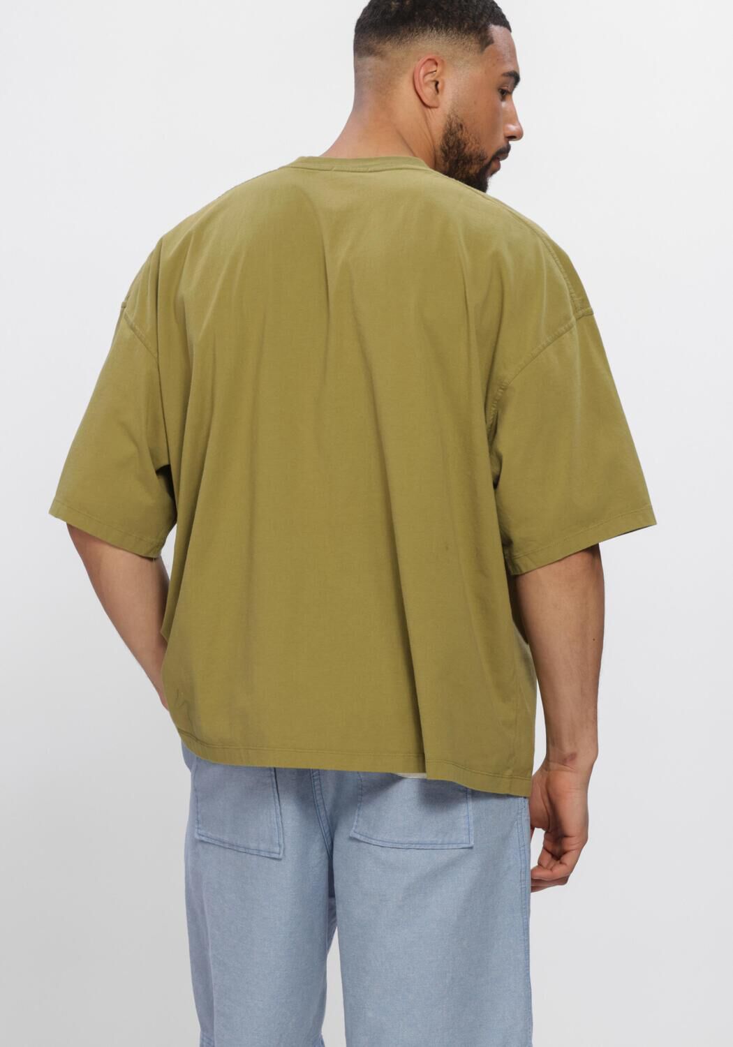 Groene AMERICAN VINTAGE T-shirt GIXY - large