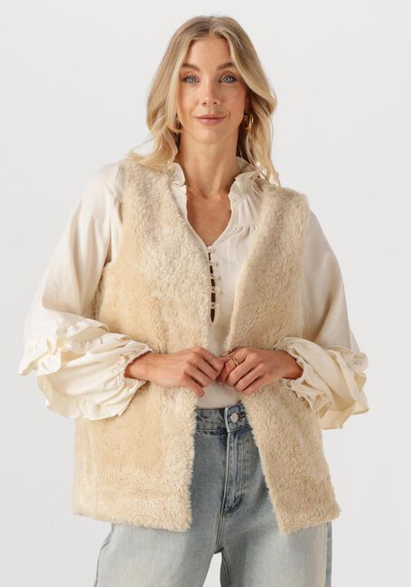 Beige YDENCE Gilet GILET SASHA - large