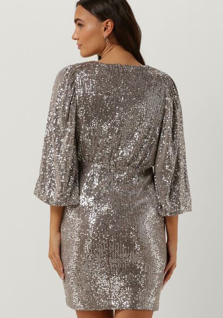 Zilveren Y.A.S. Mini jurk YASSTEEL 3/4 DRESS - large