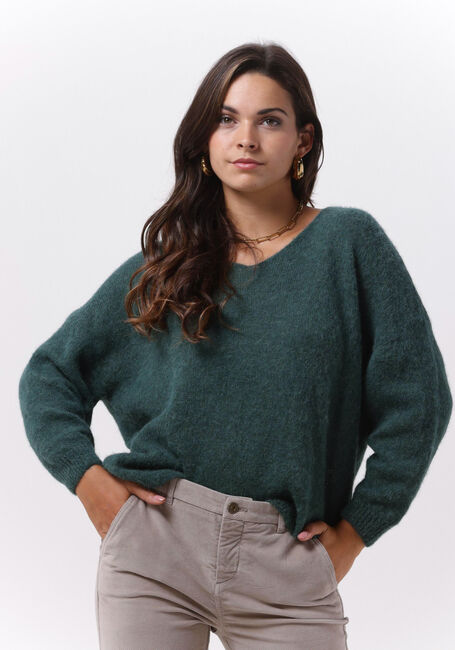Groene BY-BAR Trui LIV PULLOVER - large