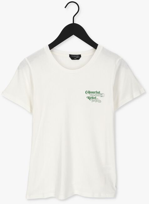 Gebroken wit COLOURFUL REBEL T-shirt CLOURFUL REBEL MIRROR CLASSIC TEE - large