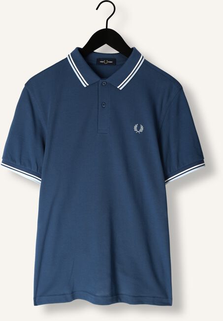 Blauwe FRED PERRY Polo THE TWIN TIPPED FRED PERRY SHIRT Blauwe FRED PERRY Polo THE TWIN TIPPED FRED PERRY SHIRT - large