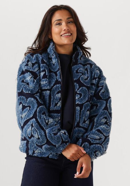 Blauwe ANOTHER LABEL Gewatteerde jas AL SARA JACKET - large