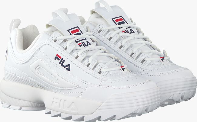 Witte FILA DISRUPTOR LOW WMN Lage sneakers - large