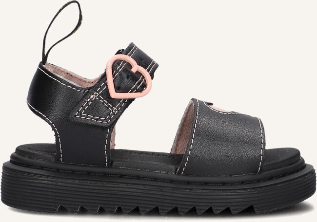 Zwarte DR MARTENS Platte sandalen MARLOWE HEARTS K Zwarte DR MARTENS Platte sandalen MARLOWE HEARTS K - large