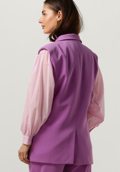 Paarse YDENCE Blazer GILET LIMA - large