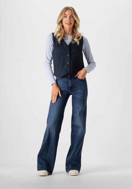 Blauwe VANILIA Tops & T-shirts RIB LONGSLEEVE - large