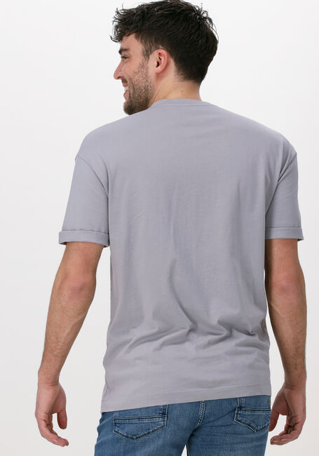 Lichtgrijze DRYKORN T-shirt THILO 520003 - large