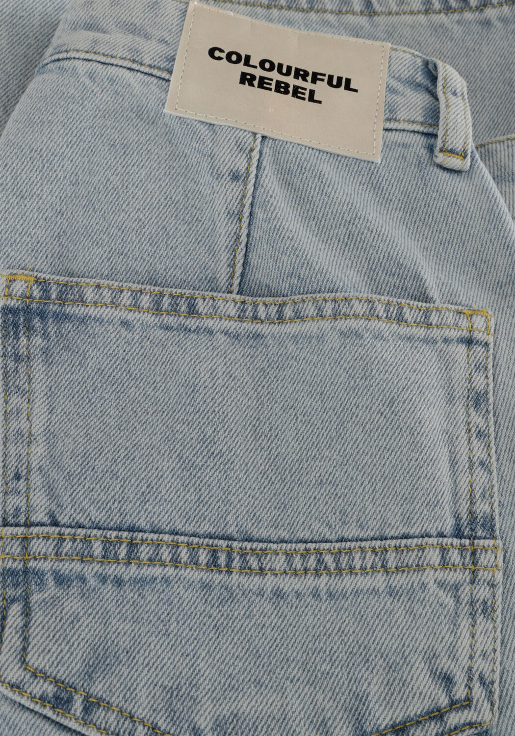 Blauwe COLOURFUL REBEL Wide jeans TINSLEY DENIM WORKER PANTS - large