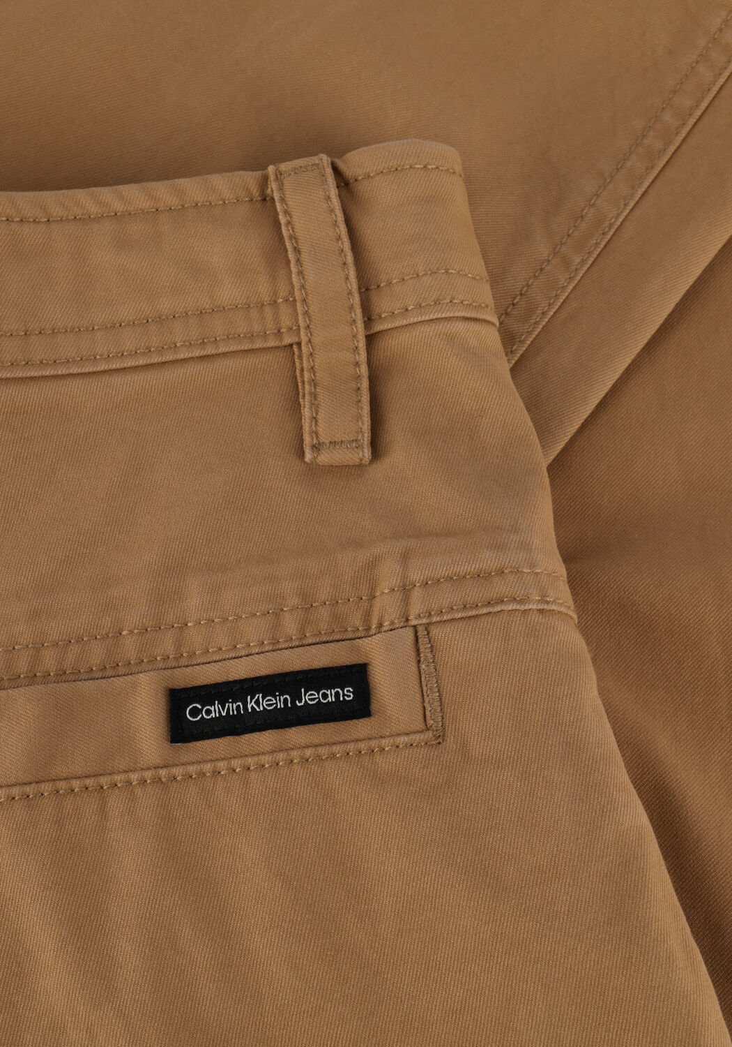 Camel CALVIN KLEIN Cargobroeken SKINNY WASHED CARGO PANT - large