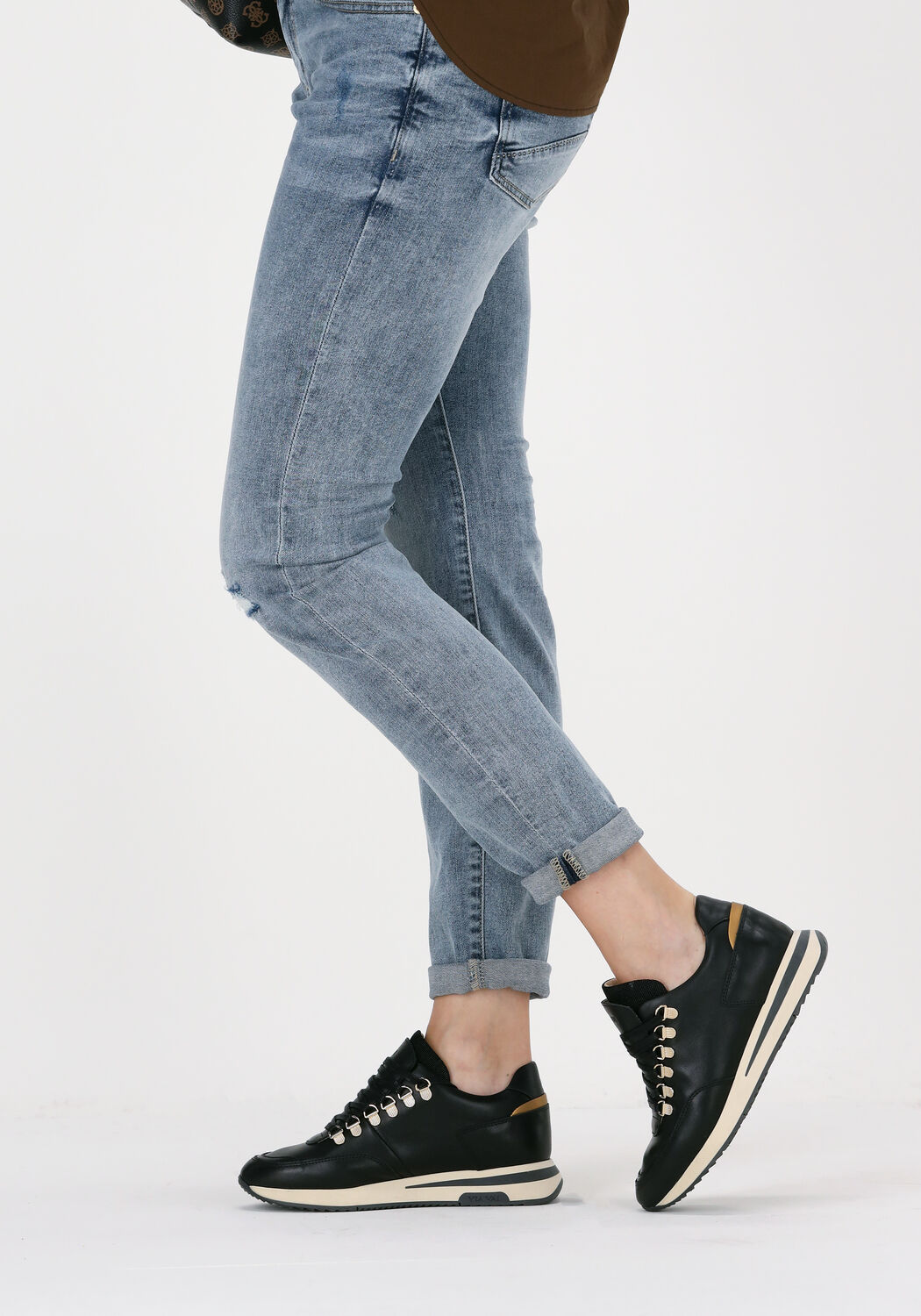 Zwarte VIA VAI Lage sneakers NORA SADE - large