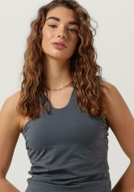 Blauwe 10DAYS Top SPORTY WRAPPER - large
