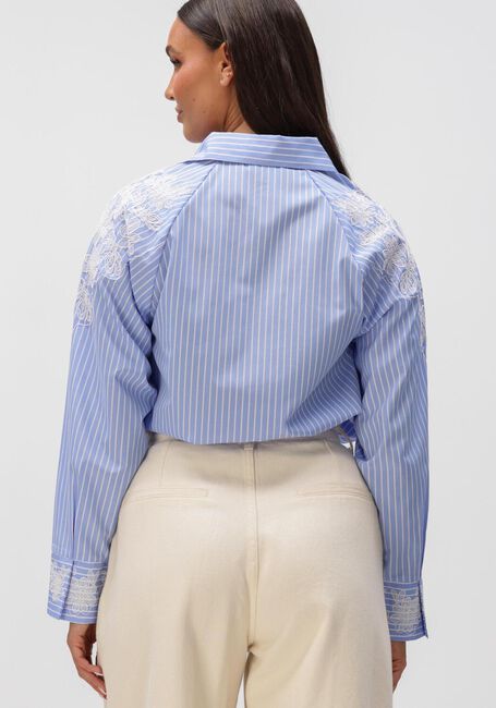 Lichtblauwe BRUUNS BAZAAR Blouses MESQUITEBBKALOE BLOUSE - large