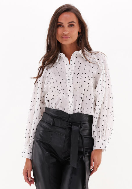 Witte Y.A.S. Blouses YASHENNA 7/8 LONG SHIRT - large