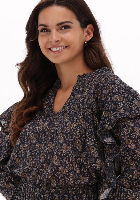 Donkerblauwe BY-BAR Blouses DANIEK SANJAY BLOUSE - large