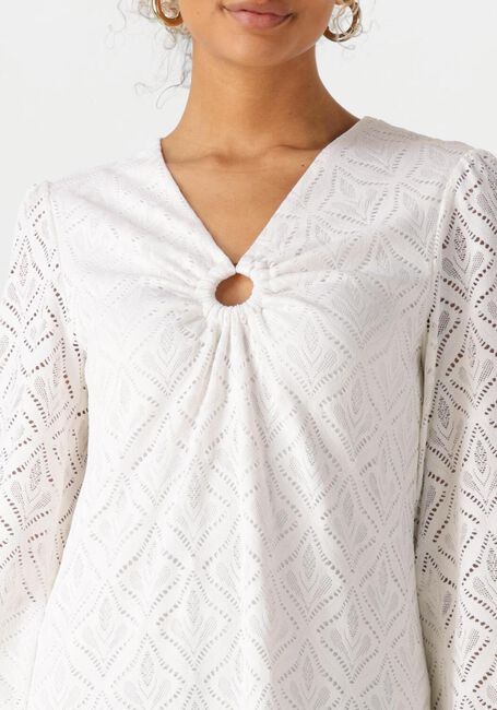 Witte ANA ALCAZAR Maxi jurk MAXI DRESS LONGSLEEVE - large