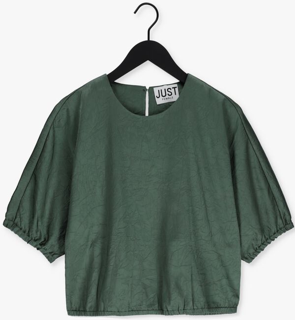 Groene JUST FEMALE Blouse RICH BLOUSE - large