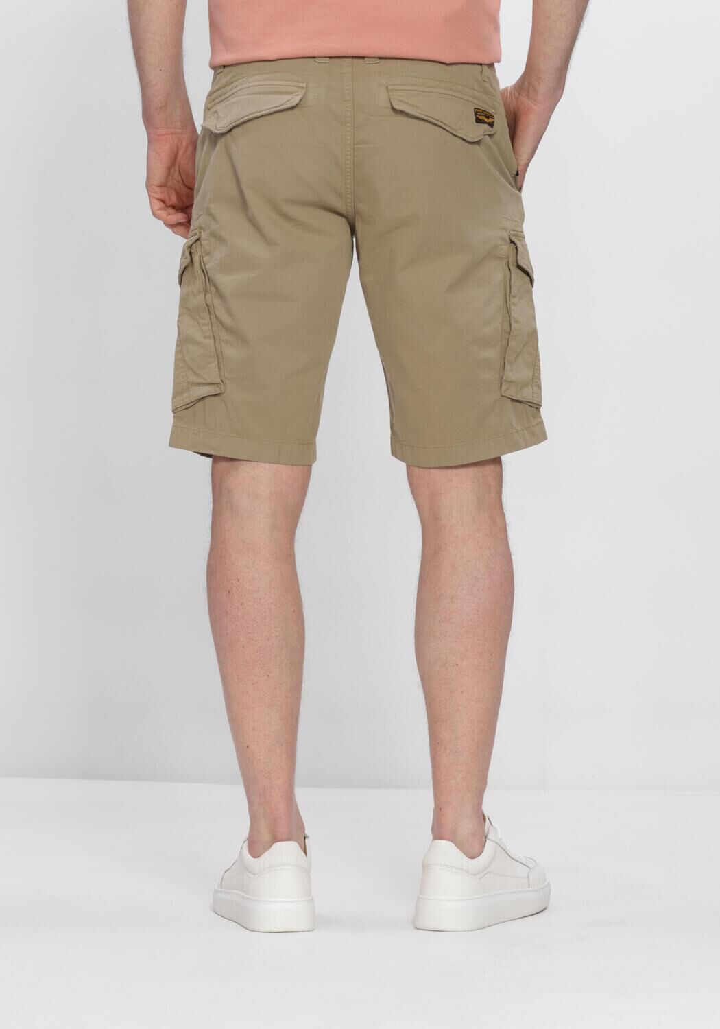 Zand PME LEGEND Korte broek NORDROP CARGO SHORTS STRETCH TWILL - large