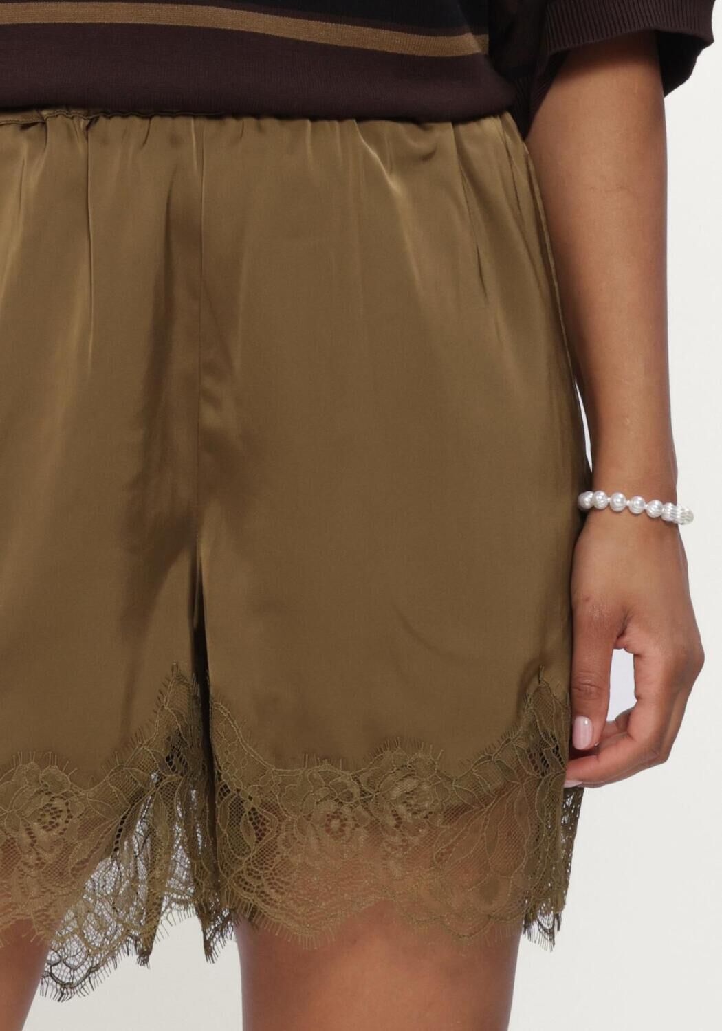 Groene GESTUZ Broeken GZLALOU HW SHORTS - large