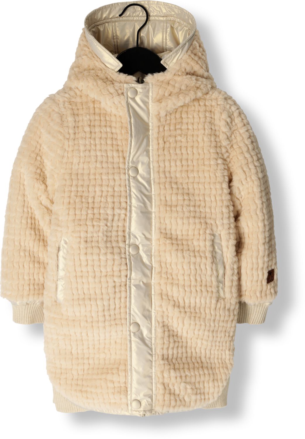 LIKE FLO Meisjes Jassen Ariana Flo Girls Reversible Hooded Long Jacket Beige
