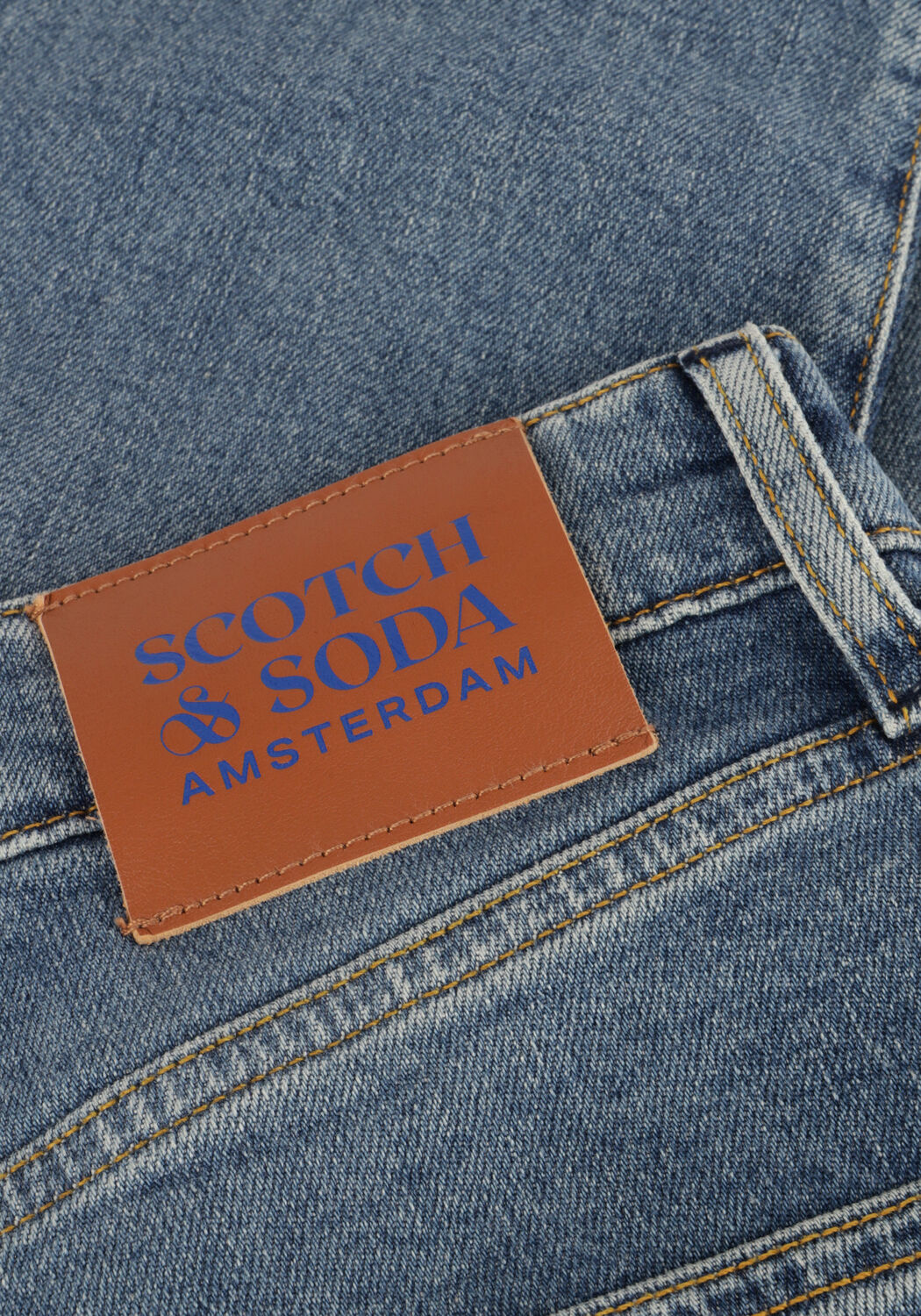 Blauwe SCOTCH & SODA Straight leg jeans CORE THE ZEE STRAIGHT FIT JEANS - large