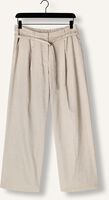 Beige SUMMUM Pantalon TROUSERS WIDE LINEN BLEND TWILL Beige SUMMUM Pantalon TROUSERS WIDE LINEN BLEND TWILL - medium