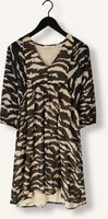 Zwarte BY-BAR Mini jurk PHILOU ZEBRA DRESS Zwarte BY-BAR Mini jurk PHILOU ZEBRA DRESS - medium