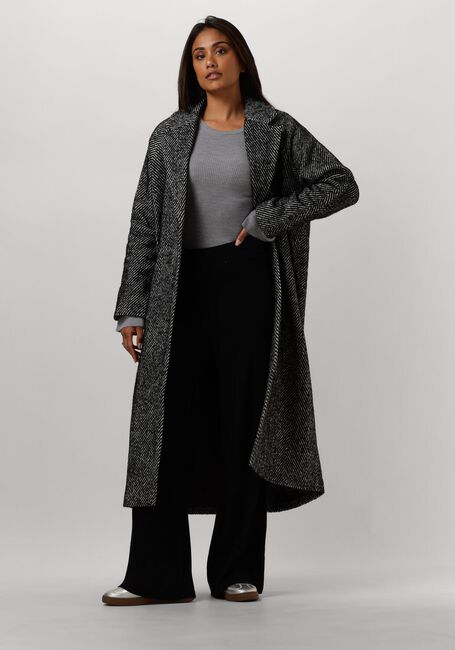 Zwarte MY ESSENTIAL WARDROBE Wijde broek EMMAMW KNIT PANT - large