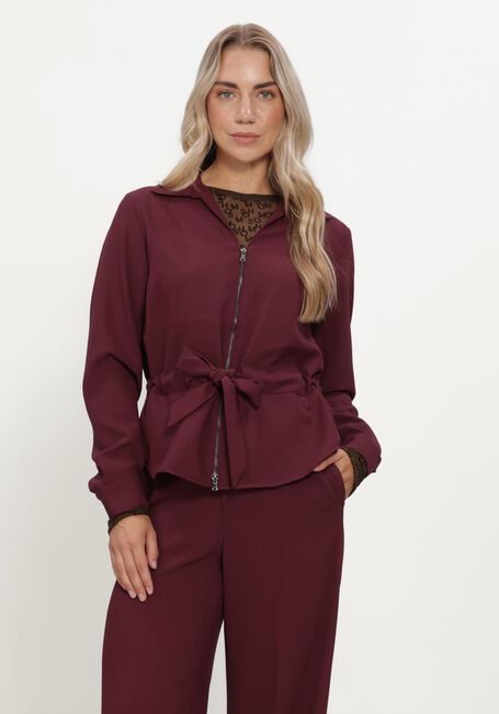 Bruine MOS MOSH Top MMLORETTA MONO MESH BLOUSE - large